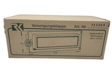 Versorgungsklappe Gas weiß