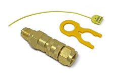 ALUGAS Schnellkupplung mit