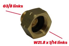 Gas Reduzierstück Übergang