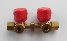 Gas Verteilerblock Messing